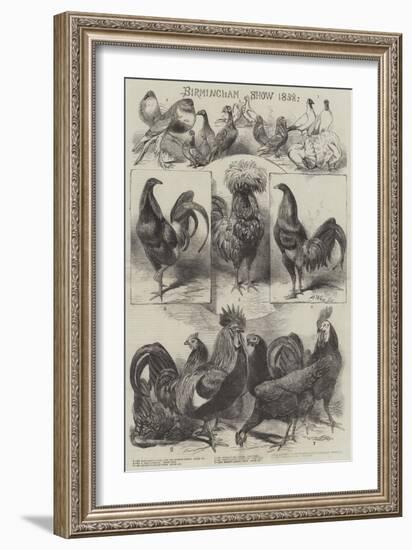 Birmingham Show 1858-Harrison William Weir-Framed Giclee Print
