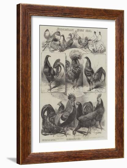 Birmingham Show 1858-Harrison William Weir-Framed Giclee Print