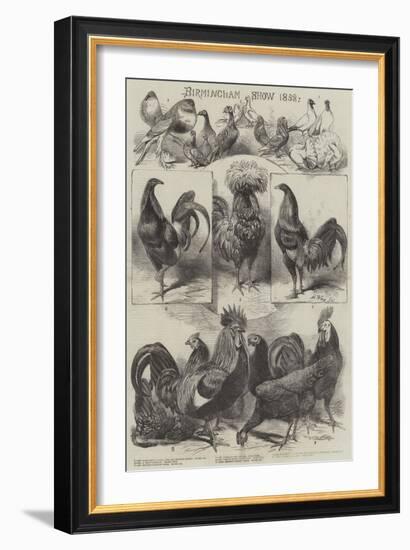 Birmingham Show 1858-Harrison William Weir-Framed Giclee Print