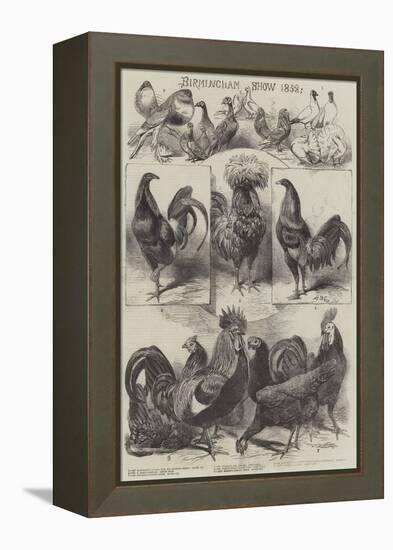 Birmingham Show 1858-Harrison William Weir-Framed Premier Image Canvas