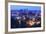 Birmingham Skyline at Twilight, Birmingham, Alabama, United States of America, North America-Richard Cummins-Framed Photographic Print