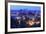 Birmingham Skyline at Twilight, Birmingham, Alabama, United States of America, North America-Richard Cummins-Framed Photographic Print