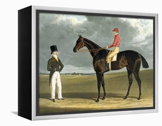 'Birmingham', Winner of the St Leger, 1830, Engraved by R.G. Reeve, 1831-John Frederick Herring I-Framed Premier Image Canvas