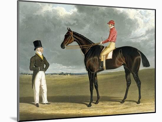 'Birmingham', Winner of the St Leger, 1830, Engraved by R.G. Reeve, 1831-John Frederick Herring I-Mounted Giclee Print