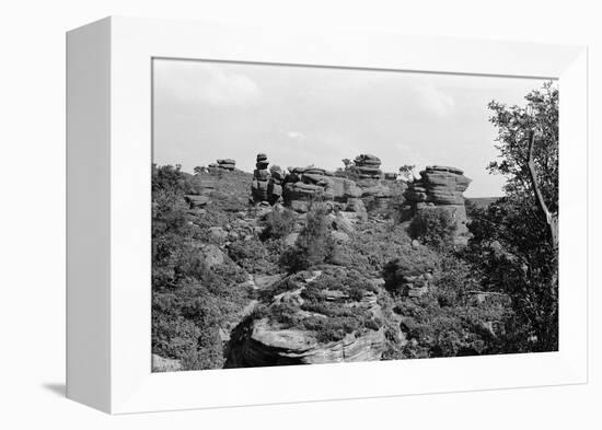 Birnham Rocks-Staff-Framed Premier Image Canvas