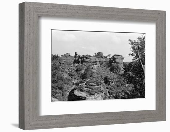 Birnham Rocks-Staff-Framed Photographic Print