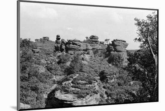 Birnham Rocks-Staff-Mounted Photographic Print