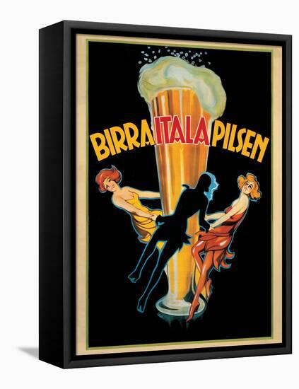 Birra Itala Pilsen, 1920 ca-null-Framed Stretched Canvas