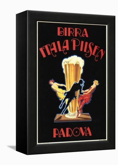 Birra Itala Pilsen-Leonetto Cappiello-Framed Stretched Canvas