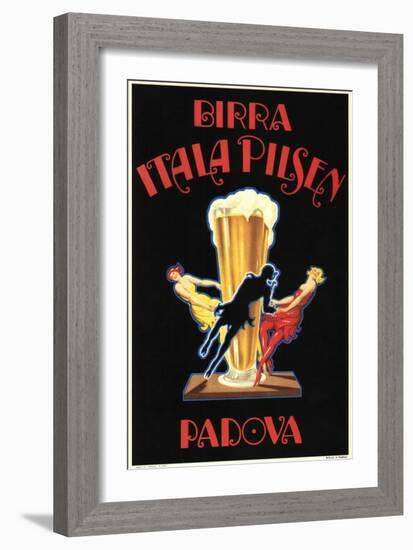 Birra Itala Pilsen-Leonetto Cappiello-Framed Art Print