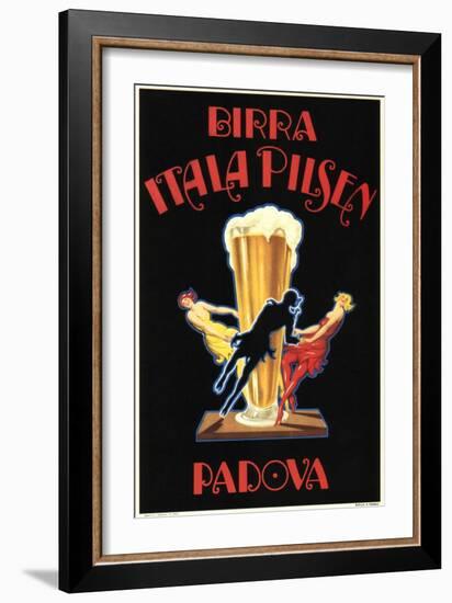 Birra Itala Pilsen-Leonetto Cappiello-Framed Art Print