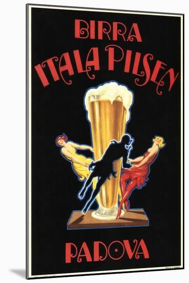 Birra Itala Pilsen-Leonetto Cappiello-Mounted Art Print