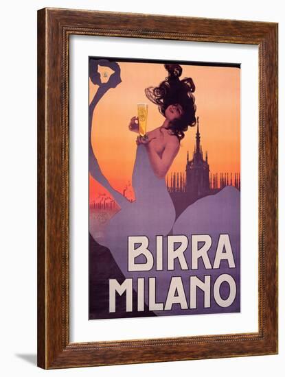 Birra Milano-null-Framed Giclee Print