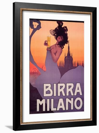 Birra Milano-null-Framed Giclee Print