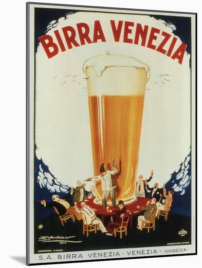 Birra Venezia-Mauzan-Mounted Art Print