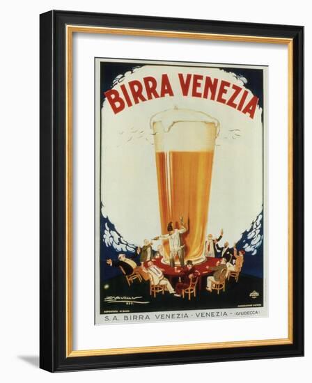 Birra Venezia-Mauzan-Framed Art Print