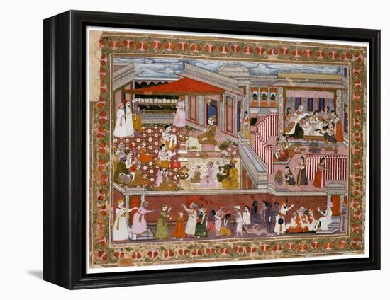 Birth in a Palace, 1760-1770-null-Framed Premier Image Canvas