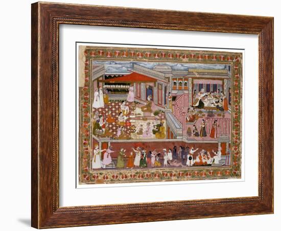 Birth in a Palace, 1760-1770-null-Framed Giclee Print