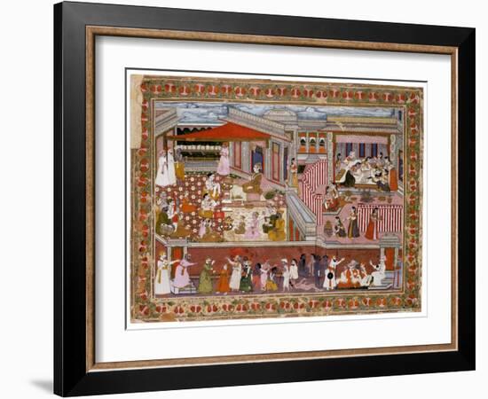 Birth in a Palace, 1760-1770-null-Framed Giclee Print