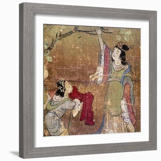 Birth of Buddha-null-Framed Giclee Print