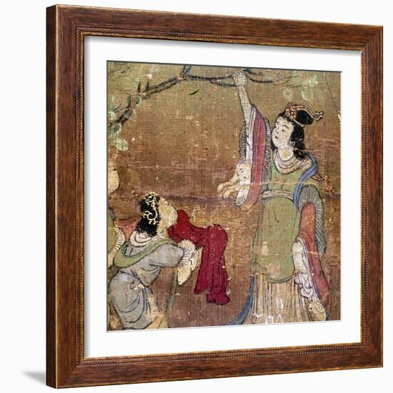 Birth of Buddha-null-Framed Giclee Print