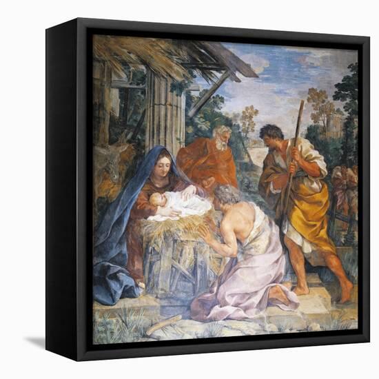 Birth of Christ, 1621-1630-Pietro da Cortona-Framed Premier Image Canvas