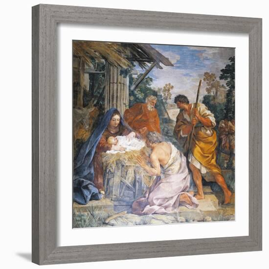 Birth of Christ, 1621-1630-Pietro da Cortona-Framed Giclee Print