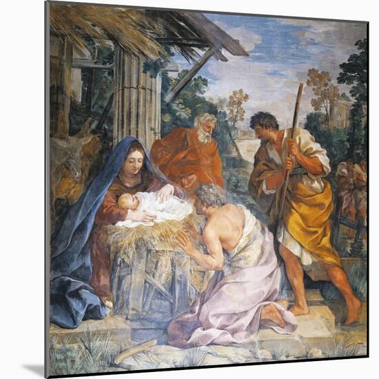 Birth of Christ, 1621-1630-Pietro da Cortona-Mounted Giclee Print