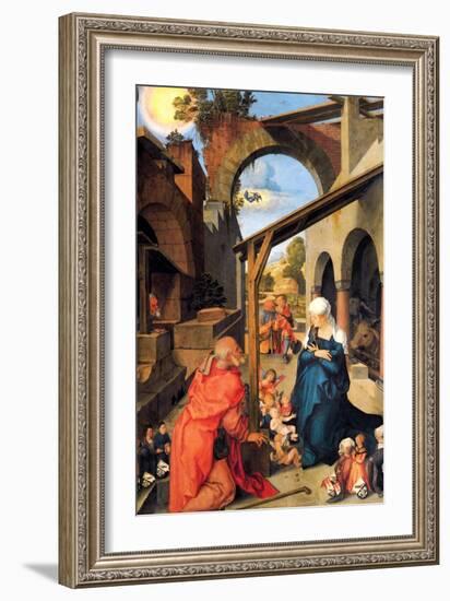 Birth of Christ-Albrecht Dürer-Framed Art Print