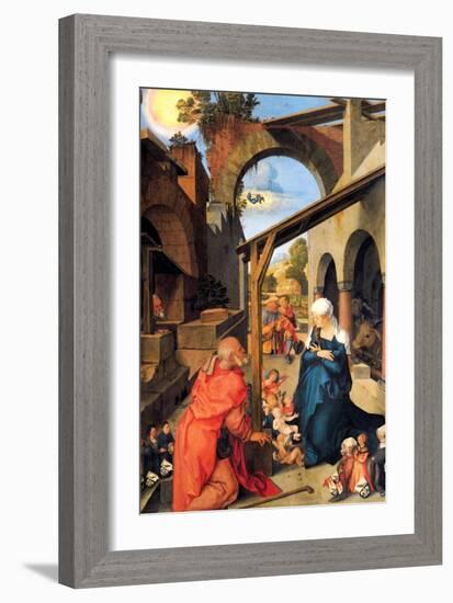 Birth of Christ-Albrecht Dürer-Framed Art Print