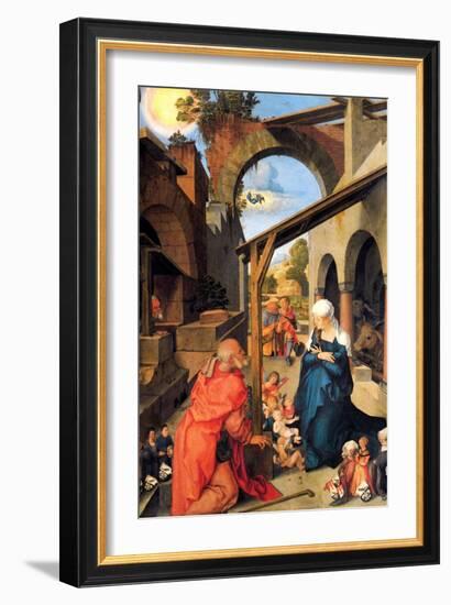 Birth of Christ-Albrecht Dürer-Framed Art Print