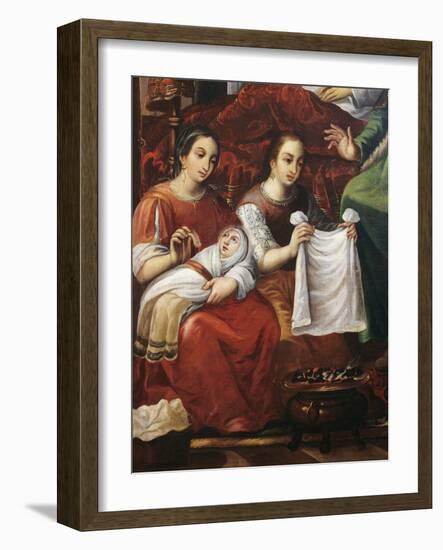 Birth of Mary-Juan Correa-Framed Giclee Print