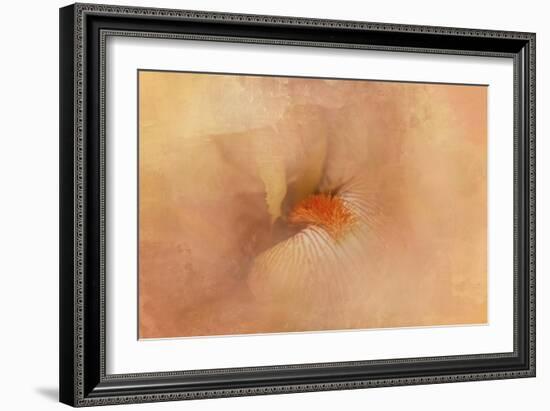 Birth of the Peach Iris-Jai Johnson-Framed Giclee Print