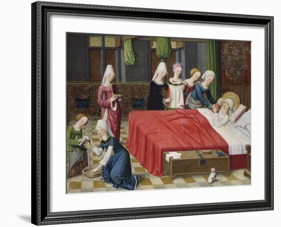 Birth of the Virgin, 1485-null-Framed Giclee Print