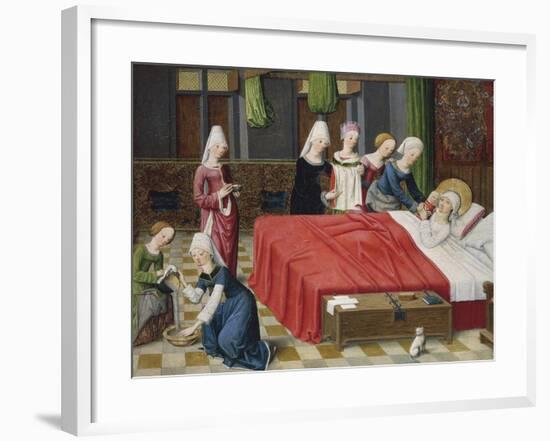 Birth of the Virgin, 1485-null-Framed Giclee Print