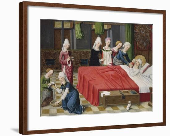 Birth of the Virgin, 1485-null-Framed Giclee Print