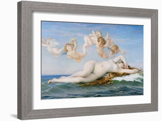 Birth of Venus, 1863-Alexandre Cabanel-Framed Giclee Print