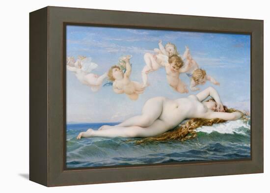 Birth of Venus, 1863-Alexandre Cabanel-Framed Premier Image Canvas
