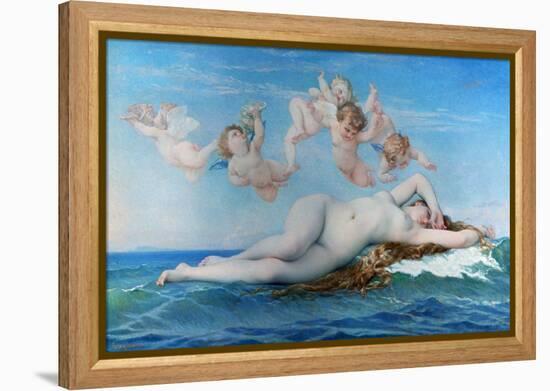 Birth of Venus, 1863-Alexandre Cabanel-Framed Premier Image Canvas