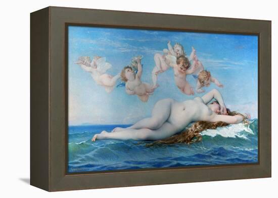 Birth of Venus, 1863-Alexandre Cabanel-Framed Premier Image Canvas