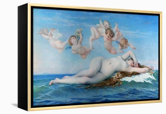 Birth of Venus, 1863-Alexandre Cabanel-Framed Premier Image Canvas