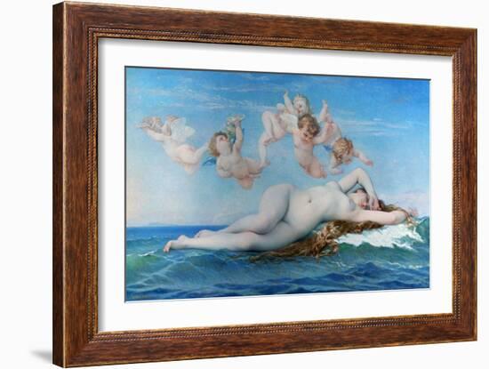 Birth of Venus, 1863-Alexandre Cabanel-Framed Giclee Print