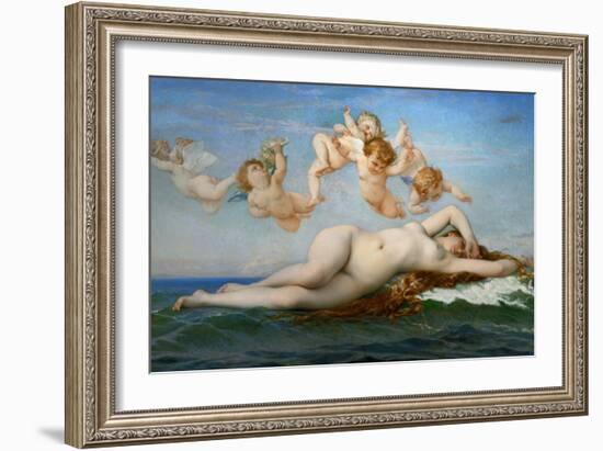 Birth of Venus, 1865-Alexandre Cabanel-Framed Giclee Print