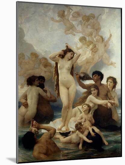 Birth of Venus, 1879-William Adolphe Bouguereau-Mounted Giclee Print
