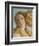 Birth of Venus, Head of Venus-Sandro Botticelli-Framed Premium Giclee Print