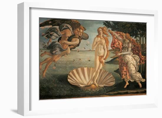 Birth of Venus-Sandro Botticelli-Framed Art Print