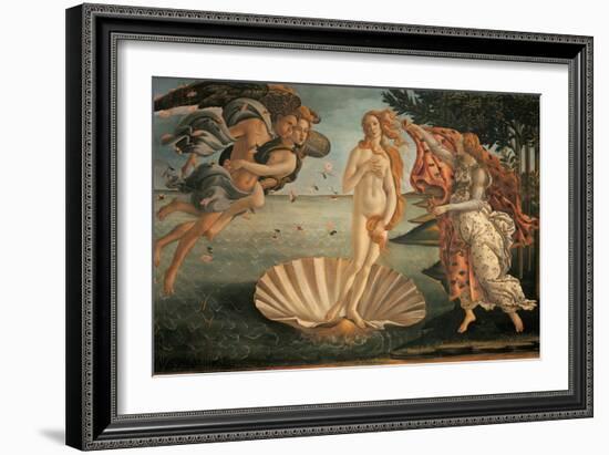 Birth of Venus-Sandro Botticelli-Framed Art Print