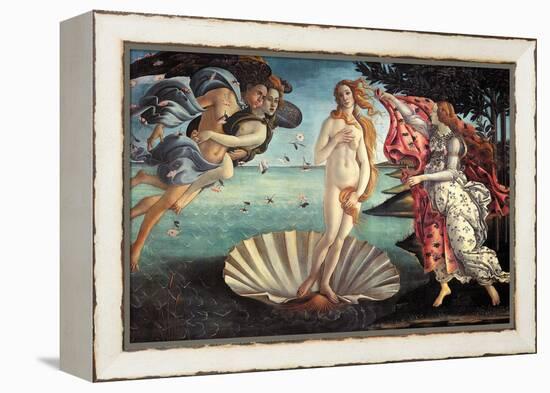 Birth of Venus-Sandro Botticelli-Framed Stretched Canvas