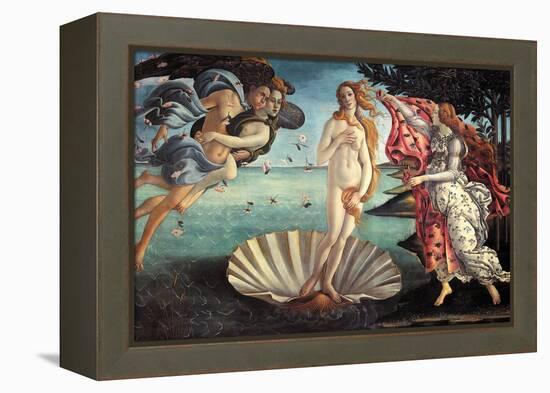 Birth of Venus-Sandro Botticelli-Framed Stretched Canvas