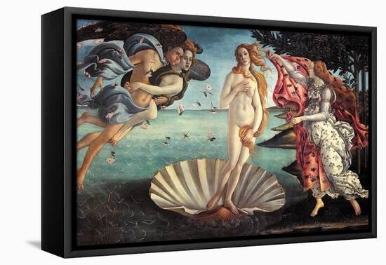 Birth of Venus-Sandro Botticelli-Framed Stretched Canvas